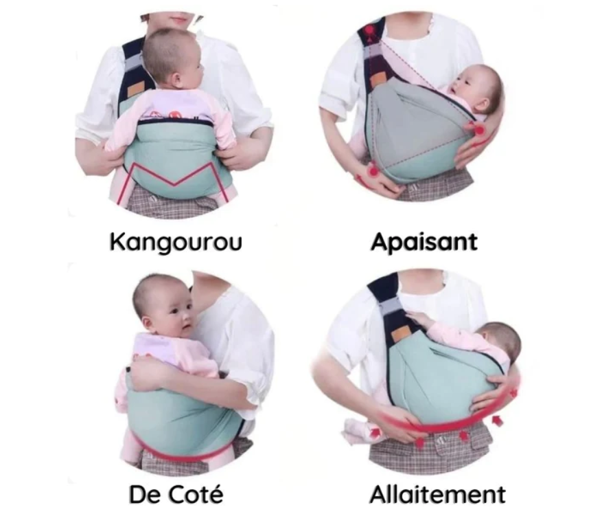 Porte-bébé polyvalent 3 en 1 | QuickCarry™