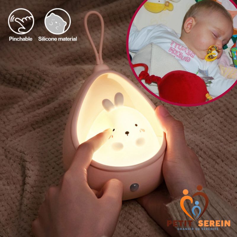 Veilleuse bébé rechargeable avec détecteur de mouvement – PtitSerein