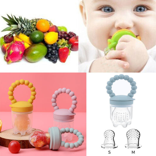 Tétine fruits nourrisseur bébé 2-en-1  |  Feeder&Teether™