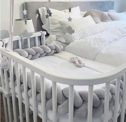 Tour de lit en coton tressé pour bébé ComfortSafe™